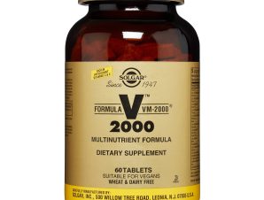 Solgar Formula VM-2000 Συμπλήρωμα Διατροφής Πολυβιταμινών, Μετάλλων & Ιχνοστοιχείων για Ενέργεια, Τόνωση, Πνευματική Διαύγεια & Δυνατό Ανοσοποιητικό 60tabs