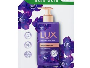 Lux Magical Orchid Perfumed Hand Wash with Juniper Oil Refill Ανταλλακτικό Κρεμοσάπουνο με Έλαιο Αγριοκυπάρισσου & Άρωμα από Άνθη Εξωτικών Λουλουδιών 750ml