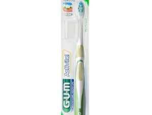 Gum ActiVital Compact Soft Toothbrush Πράσινη Οδοντόβουρτσα με Μαλακές Ίνες & Μικρή Κεφαλή 1 Τεμάχιο, Κωδ 581