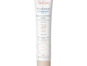 Avene Hydrance BB Lumière Spf30 Legere Emulsion Hydratante Ενυδατική Φροντίδα, Φυσική Λάμψη & Ομοιομορφία στην Επιδερμίδα 40ml