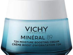 Vichy Mineral 89 72h Ενυδατική Κρέμα Προσώπου με Υαλουρονικό Οξύ 50ml,Boosting Cream – Εντατική Ενυδάτωση για Όλους του Τύπους Δέρματος Έως 72 Ώρες