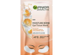 Garnier Eye Tissue Mask Υφασμάτινη Μάσκα Ενυδάτωσης Ματιών με Πορτοκάλι 6gr