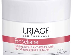 Uriage Roseliane Anti-Redness Rich Cream Καταπραϋντική Κρέμα Προσώπου Πλούσιας Υφής με Δράση Κατά της Ερυθρότητας 50ml