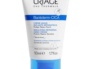 Uriage Bariederm Cica Insulating Repairing Hand Cream Μονωτική & Αναπλαστική Κρέμα Χεριών για Πολύ Ξηρές Επιδερμίδες 50ml