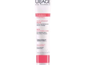 Uriage Tolederm Control Rich Soothing Care Καταπραϋντική Κρέμα Προσώπου Πλούσιας Υφής για Ευαίσθητα, Αλλεργικά & Δυσανεκτικά Δέρματα 40ml