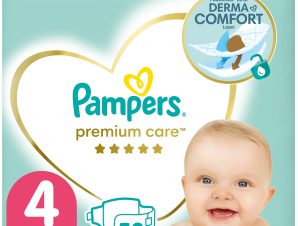 Pampers Premium Care Jumbo Pack No4 (9-14kg) 52 πάνες