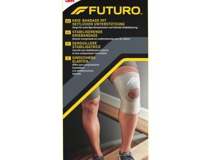 3M Futuro Comfort Knee Support with Stabilizers Ελαστική Επιγονατίδα με Σύστημα Στήριξης 1 Τεμάχιο, Κωδ. 46165 – Small