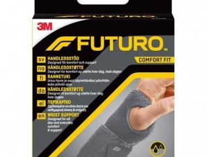 3M Futuro Comfort Fit Ρυθμιζόμενο Περικάρπιο για Καθημερινή Άνεση & Στήριξη Γκρι One Size 1 Τεμάχιο, Κωδ 04036