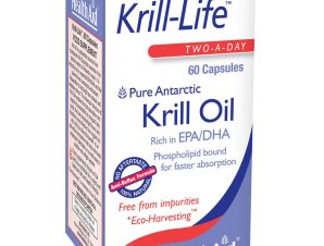 Health Aid Krill-Life Συμπλήρωμα Διατροφής με Έλαιο Krill Πλούσιο σε Ωμέγα 3 Λιπαρά Οξέα για την Καλή Υγεία του Εγκεφάλου της Όρασης & της Καρδιάς 60caps