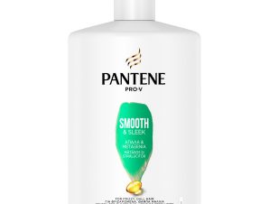 Pantene Pro-V Smooth & Sleek Shampoo Σαμπουάν για Μεταξένια, Απαλά Μαλλιά & Έλεγχο Φριζαρίσματος, με Αντλία 1L