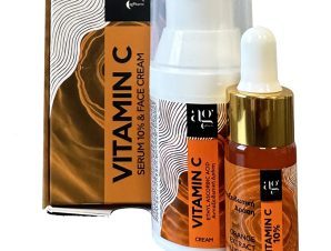 AgPharm Promo Vitamin C Serum 10%, 10ml & Face Cream 30ml