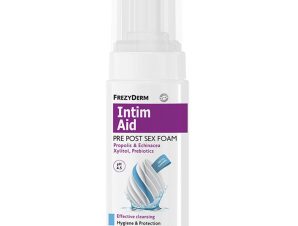 Frezyderm Intim Aid Pre Post Sex Foam Αφρός Καθαρισμού της Ευαίσθητης Περιοχής για Πριν & Μετά την Σεξουαλική Επαφή 100ml