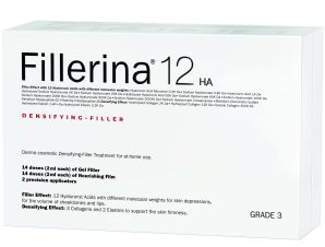 Fillerina 12HA Densifying Filler Face Treatment Grade 3, 2x30ml,Αντιγηραντικός Ορός Προσώπου Αναπλήρωσης του Δέρματος & Γεμίσματος των Ρυτίδων