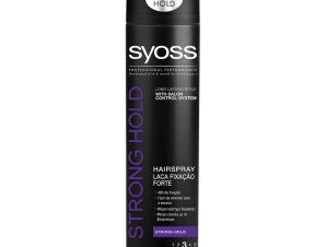 Syoss Hairspray Strong Επαγγελματικό Δυνατό Κράτημα 48ωρης Διάρκειας για Μαλλιά Ανάλαφρα Χωρίς να Βαραίνουν 400ml