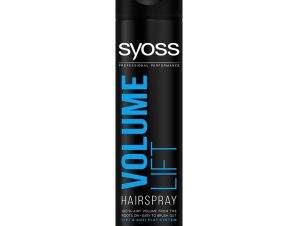 Syoss Volume Lift Hairspray Επαγγελματικό Δυνατό Κράτημα για Μαλλιά με Αέρινο Όγκο Από τη Ρίζα 400ml