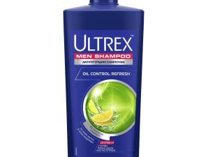 Ultrex Men Shampoo Anti Dandruff Oil Control Σαμπουάν Κατά της Πιτυρίδας για Έλεγχο της Λιπαρότητας του Τριχωτού με Εκχύλισμα Λεμονιού 610ml