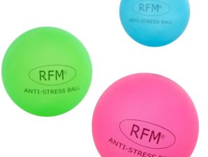 Alfacare RFM Anti-Stress Ball Τυχαία Επιλογή Χρώματος Μπαλάκι Ασκήσεων Χειρός για Καταπολέμηση του Άγχους & Αποκατάσταση, Ενδυνάμωση των Μυών 1 Τεμάχιο