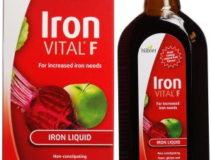 Hubner Iron Vital F For Increased Iron Needs Συμπλήρωμα Διατροφής με Σίδηρο & Βιταμίνη C 250ml