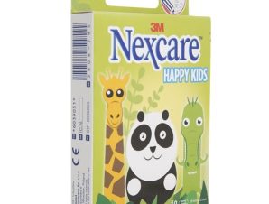 3M Nexcare Happy Kids Παιδικοί Αυτοκόλλητοι Μικροεπίδεσμοι 19mm X 72mm 10τμχ & 25mm X 72mm 10τμχ (1 κουτί)